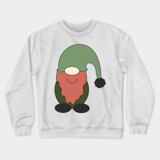 Cozy Retro Garden Gnome Thanksgiving Christmas Gnomies Pattern Crewneck Sweatshirt